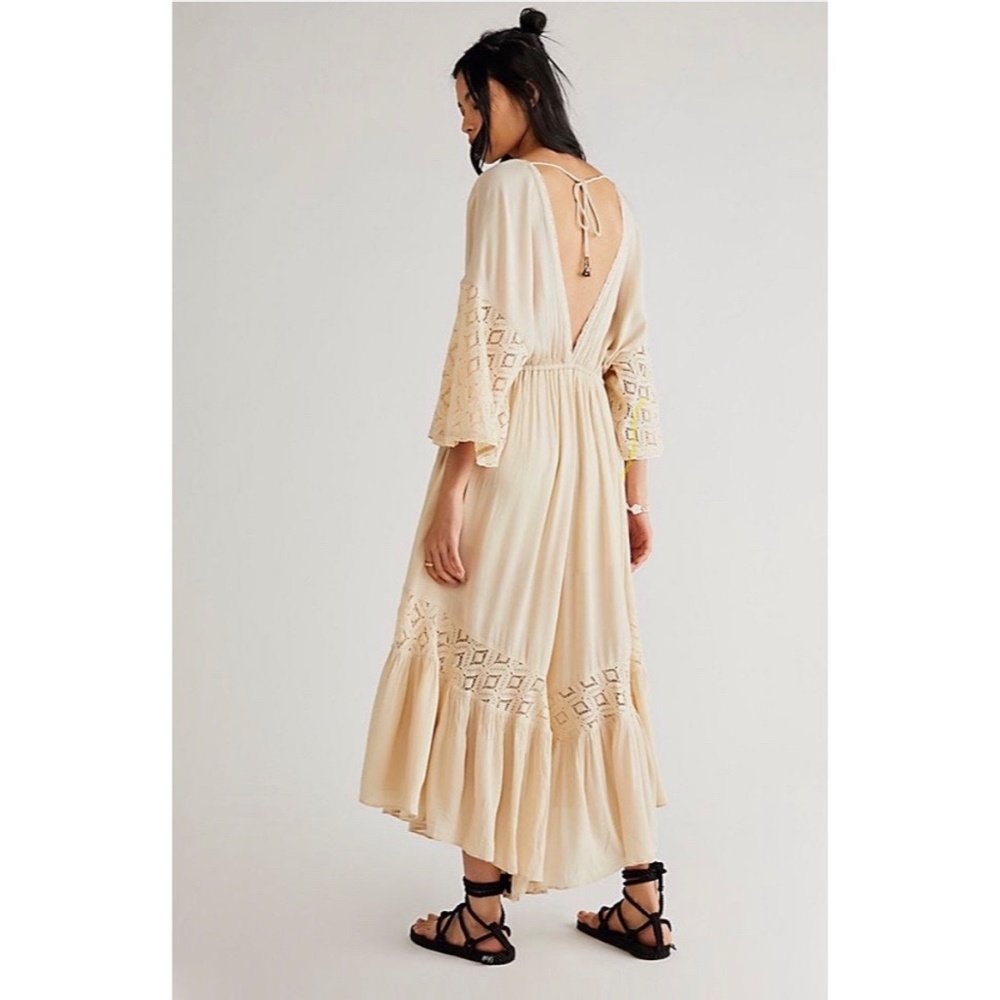 FREE PEOPLE Angela Jumpsuit in Cream, Size Small - brand new, never worn